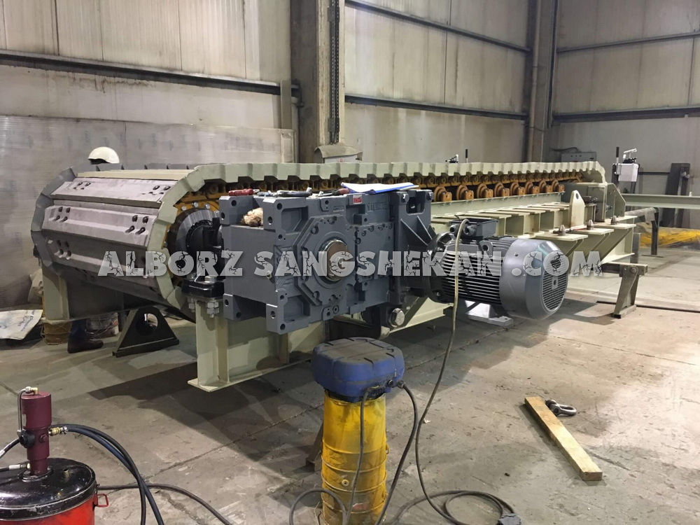 الکتروموتور و گیربکس فیدر زنجیری